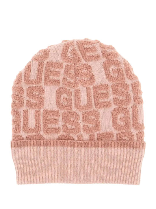 Beanie Beanie Knitted in Pink color