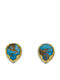 Earrings made of Silver Gold Plated