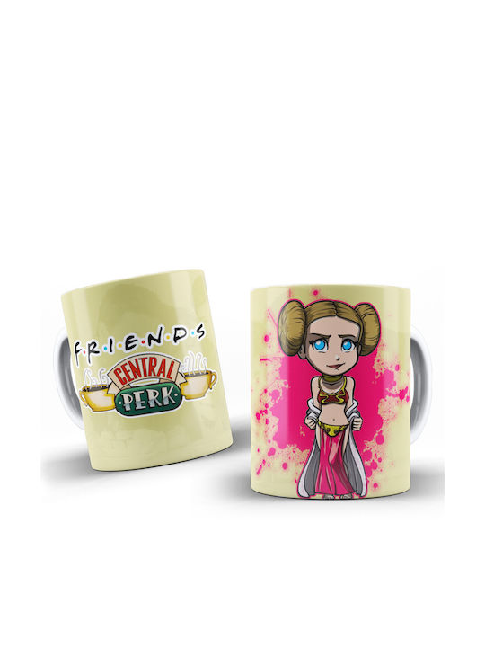 White Ceramic Mug 330ml Friends Dp5783