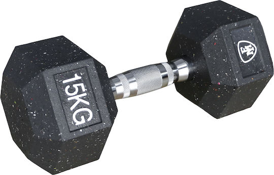 MegaFitness Βαράκι Εξάγωνο 1 x 15kg