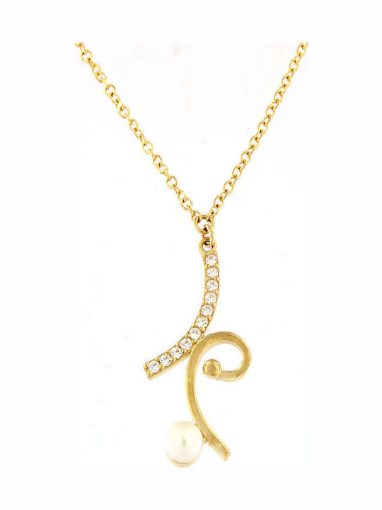 Al'Oro Halskette aus 9K Gold Al'Oro Halskette aus 9K Gold