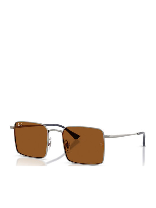 Ray Ban Unisex Sonnenbrillen mit Silber Metalli...