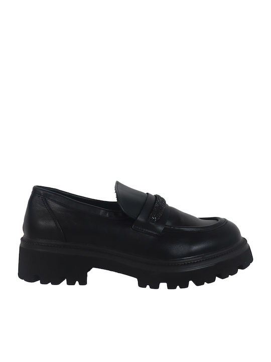 Women's Loafers in Black Color