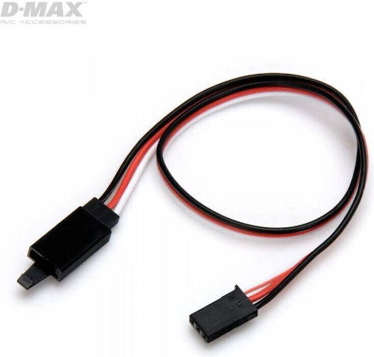 D-max Servo Extension Wire Futaba W Lock 22awg 300mm