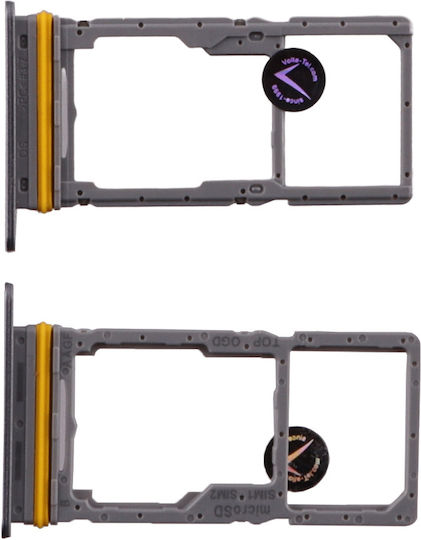 Samsung A17 4G A175/A17 5G A176 Dual SIM Card and Memory Holder Gray GH98-50471A Original Service Pack