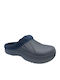 Men's Slippers with Fur Blue