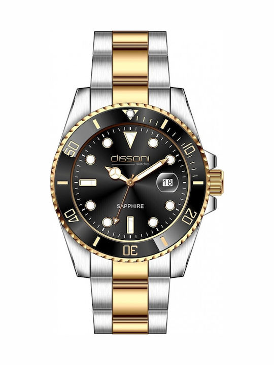 Dissoni Watch Battery with Metal Bracelet Dissoni Watch Battery with Metal Bracelet