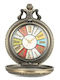 SP Souliotis Vintage Style Men's Battery Pocket Watch