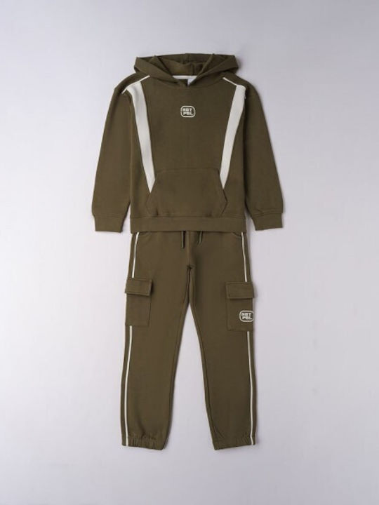 Παιδικό Σετ Φόρμας Sage Green