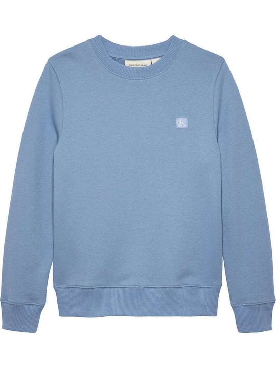 Kinder-Sweatshirt Blue Monogram