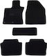 Car Carpet Set of 5 Pieces Economical Quality Black Nissan Qashqai J10 Model 2006-2013