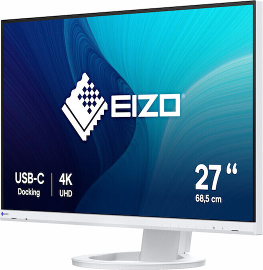 Eizo FlexScan EV2740S IPS Monitor 27" 4K 3840x2160 White
