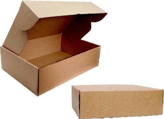 Metron Хартия Кутия за Подарък Кафяв 39x14x30см. 100бр