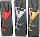 Cheers Paper Bottle Case 10 Pieces (Miscellaneous Designs/Colours)