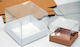 Paperpack Net Χάρτινο Κουτί για Δώρο Λευκό 6x6x6.5εκ. 12τμχ