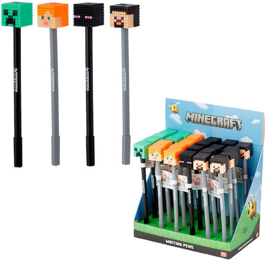 Puckator Minecraft Pix Ballpoint 24buc (desene și modele diverse)