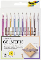 Folia Πλαστικο Ballpoint Σετ 10τμχ