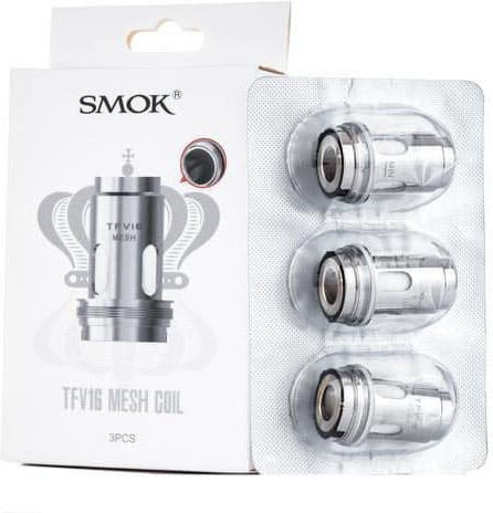 Smok TFV16 Dual Coils Mesh Widerstand für Elektronische Zigaretten 0.12ohm (Dampfmethode) 3Stück