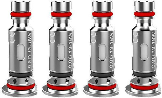 Uwell Caliburn G Αντιστάση Ηλεκτρονικών Τσιγάρων 0.8ohm (RDL) 4τμχ