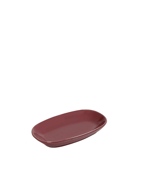 Espiel Essentials Μπωλ Σερβιρίσματος Οβάλ Κεραμικό Pomegranate 12x7εκ. 12τμχ