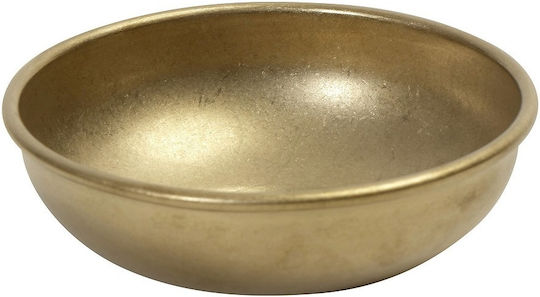 Espiel Snow Dip Serving Bowl Round Inox Gold with Diameter 9.7cm 4pcs