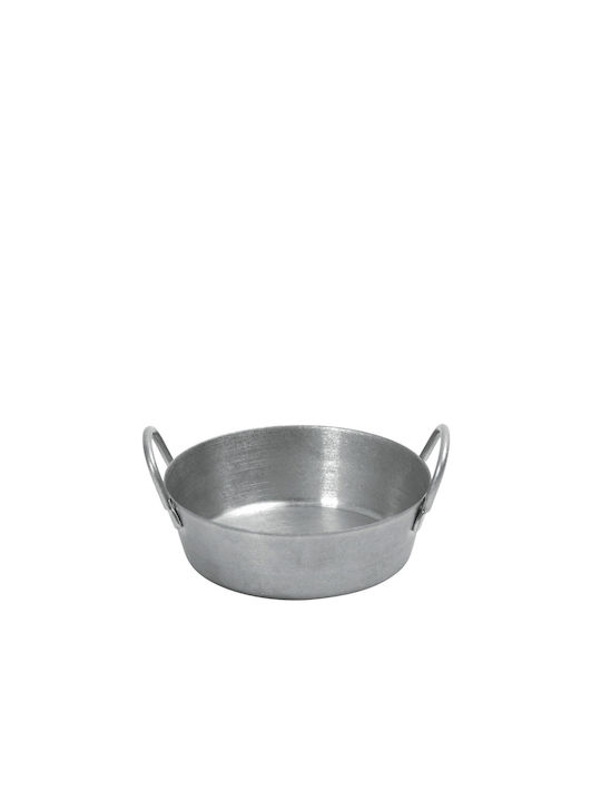 Espiel Snow Bol de Servire pentru Sosuri Rotund Inox Argintiu cu Diametru 8.2buc 6buc