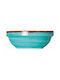 GTSA Tiffany Serving Bowl Round made of Porcelain Blue with Diameter 14cm