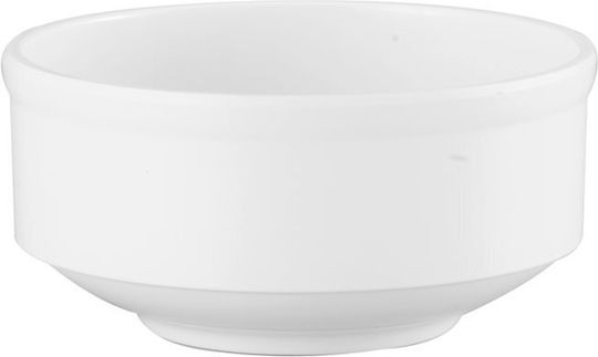 Servewell Μπωλ Σερβιρίσματος Στρογγυλό από Μελαμίνη Λευκό με Διάμετρο 11.2εκ. 10τμχ