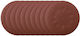 Scheppach Sandpaper K180 125x125mm Set 9pcs