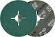 Benman Φύλλο Λείανσης Έκκεντρου Τριβείου K40 125x125mm Σετ 25τμχ