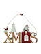 AGC Weihnachtsdekoration Holz Kranz
