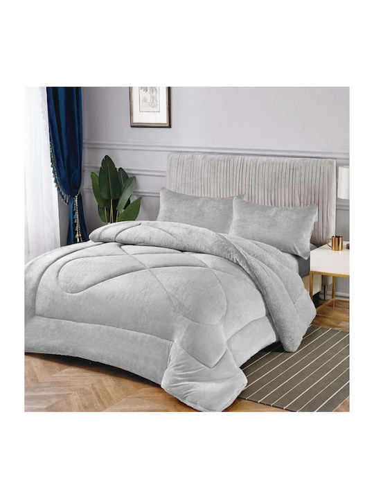 Kraft World Duvet Cover Queen 220x240cm Ahana Grey