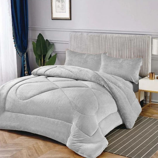 Kraft World Duvet Cover Queen 220x240cm Ahana Grey