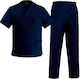 Victory Clothing Tr26 Unisex Blue Pants & Blous...