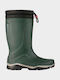 Dunlop Work Wellies with Fur Green
