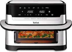 Tefal Dual Easy Fry Flex Air Fryer με Διπλό Απο...