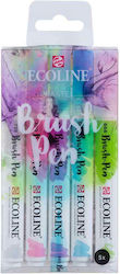 Royal Talens Ecoline Dauerhaft Marker Pastell Set 5 Farben