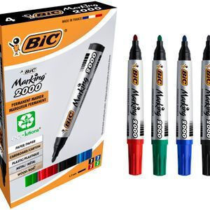 BIC 2000 Permanent Marker Mehrfarbig