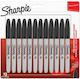 Sharpie Ανεξίτηλοι Μαρκαδόροι Black Σετ 12τμχ