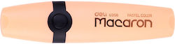 Deli Macaron Μαρκαδόρος Υπογράμμισης Πορτοκαλί 5mm