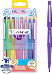 Papermate Μαρκαδόροι Σχεδίου 0.7mm Σετ 16 χρώματα
