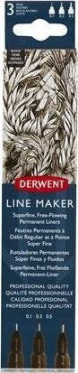 Derwent Design Markers Black 3pcs