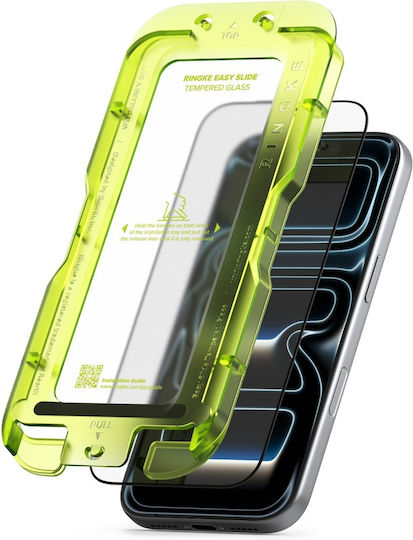 Ringke Easy Slide Full Glue Tempered Glass 2τμχ (iPhone 17 Pro)