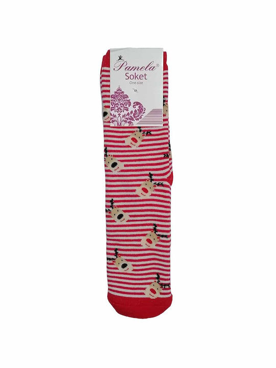 Pamela Bărbați Șosete Red 2Pachet