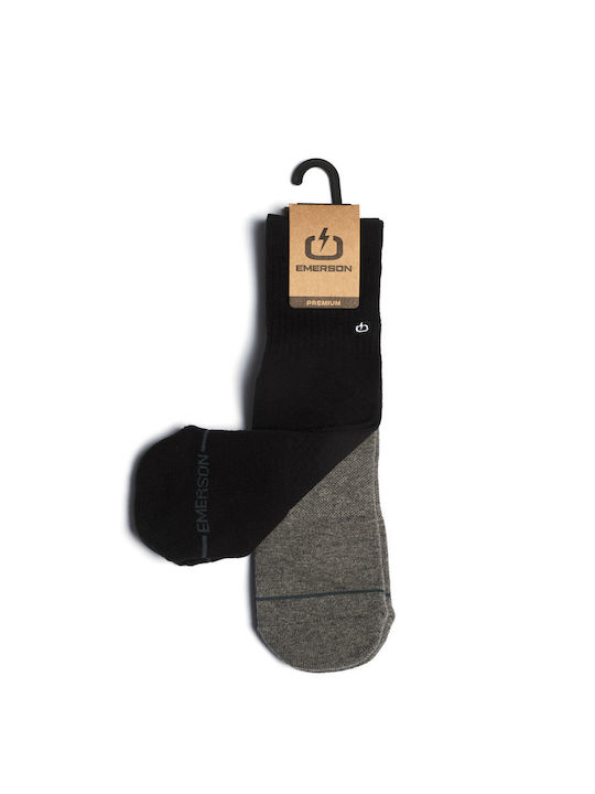 Emerson Κάλτσες Μαύρο/Γκρι 2Pack