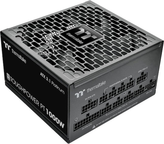 Thermaltake Toughpower PT 1000W Black Computer Power Supply Full Modular 80 Plus Platinum
