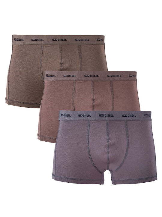 Diesel Herren Boxershorts Gray 3Packung