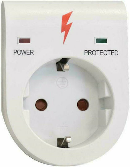 Geyer Schuko Socket Overvoltage Protection White Pa-ge3a-01sdw