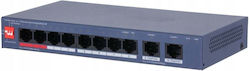 Dahua CS4010-8ET2GT-110 Gestionat L2 PoE Dahua CS4010-8ET2GT-110 Gestionat L2 PoE