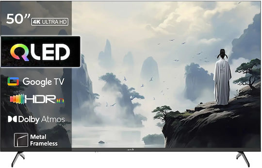 Arielli Smart Τηλεόραση 50" 4K UHD QLED 50UD15GTV HDR (2025)